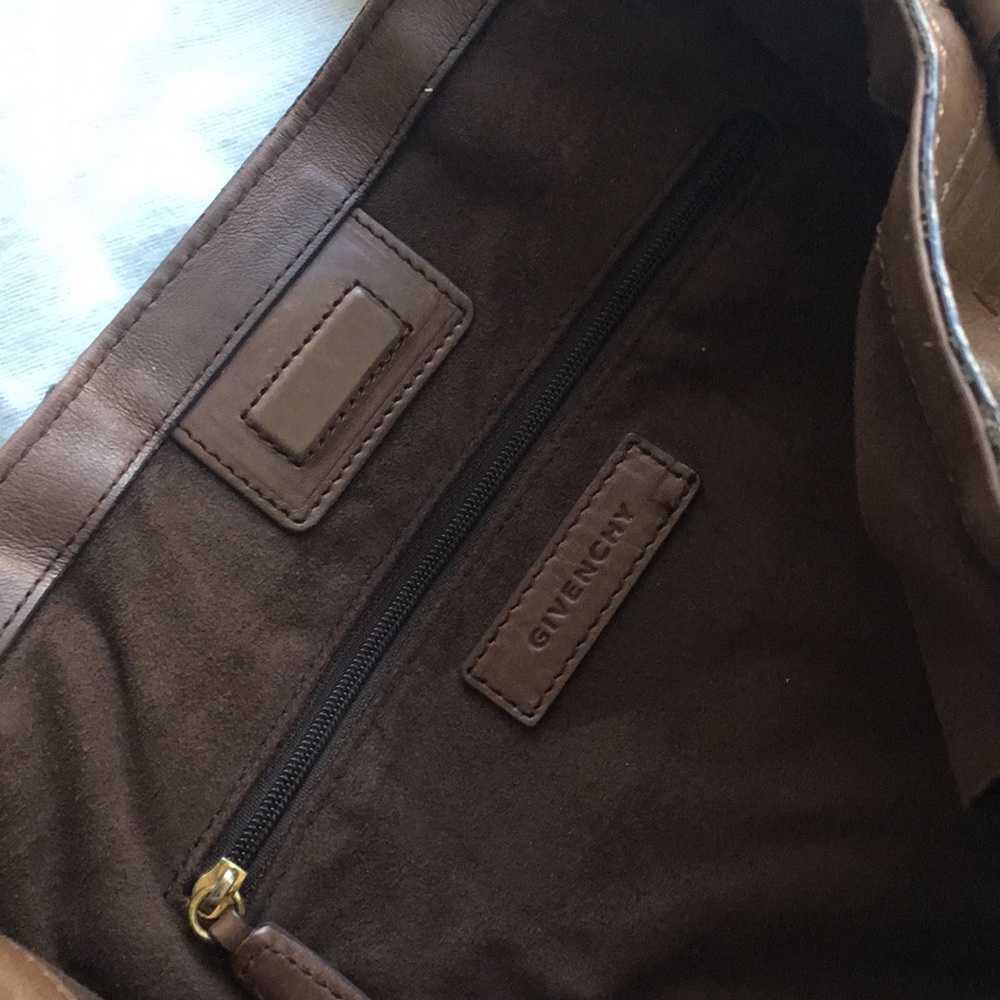 Authentic Givenchy Pleated Convertible tote - Picture 3 of 7